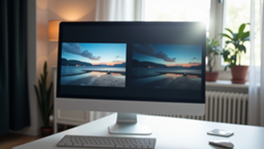 Monitor che mostra diversi rapporti di aspetto video affiancati, da verticale a orizzontale